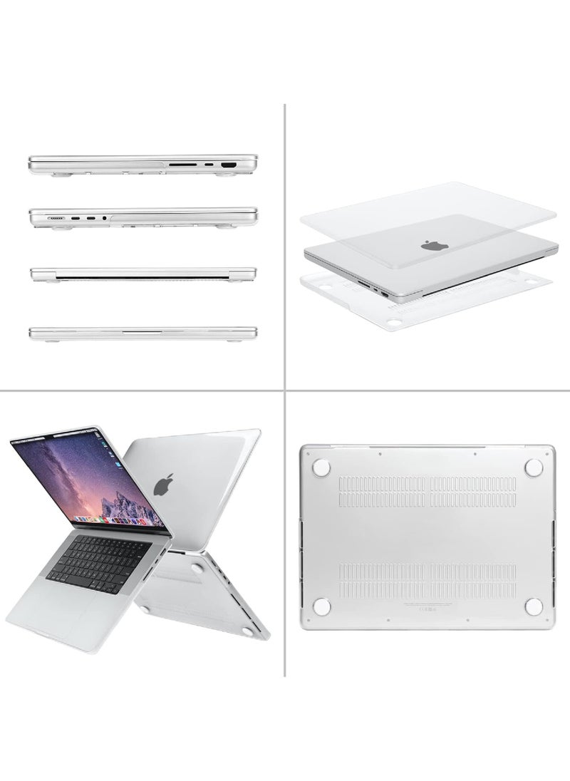 Rock Pow - Compatible with MacBook Pro 16 inch Case 2023 2022 2021 Release M3 A2991 M2 A2780 M1 A2485 Pro Max Chip Touch ID Protective Plastic Hard Shell Case - Image 1