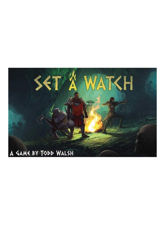Rock Manor Games - Set A Watch - A 1-4 Player Cooperative Game - Use Skills And Dice To Battle Monsters And Defeat The Horde