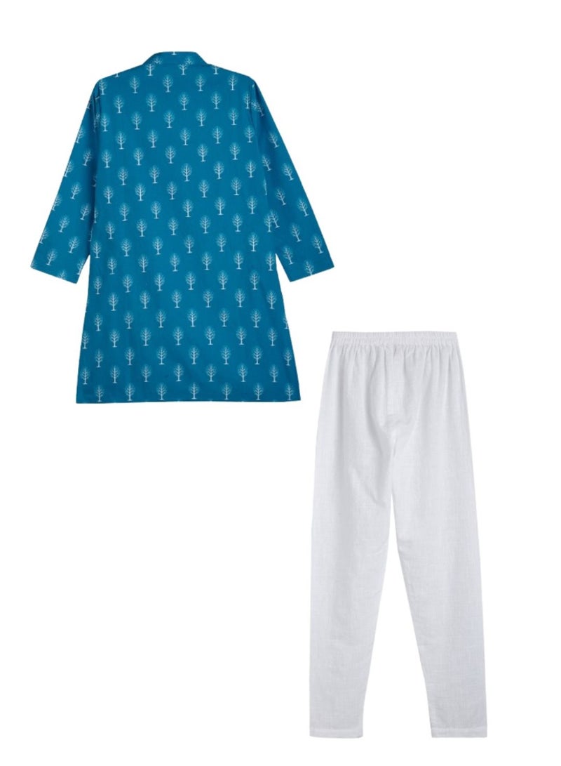 Cub McPaws Boys Kurta Pyjama Set | Kids Ethnic Wear | 4-12 Years - Image 1