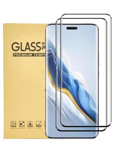 2 Pack for Honor Magic 6 Pro Screen Protector [Support Fingerprint Unlock], High definition transparent anti-scratch, no bubbles, easy to install