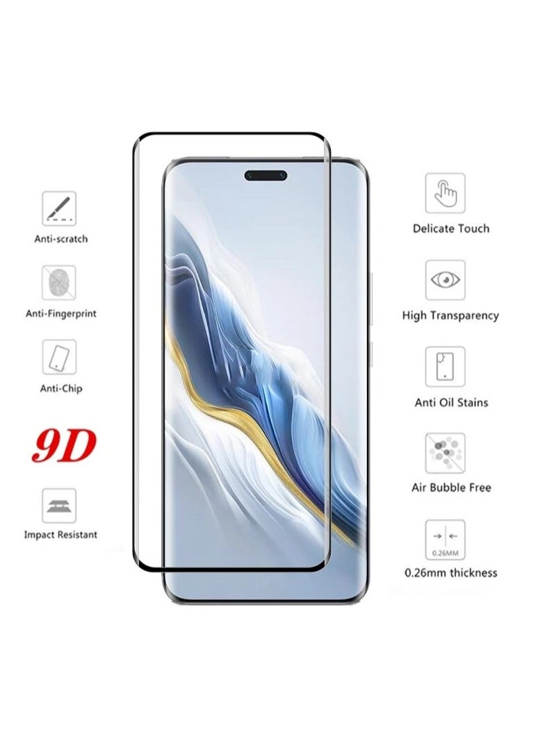 Generic - 2 Pack for Honor Magic 6 Pro Screen Protector [Support Fingerprint Unlock], High definition transparent anti-scratch, no bubbles, easy to install - Image 1