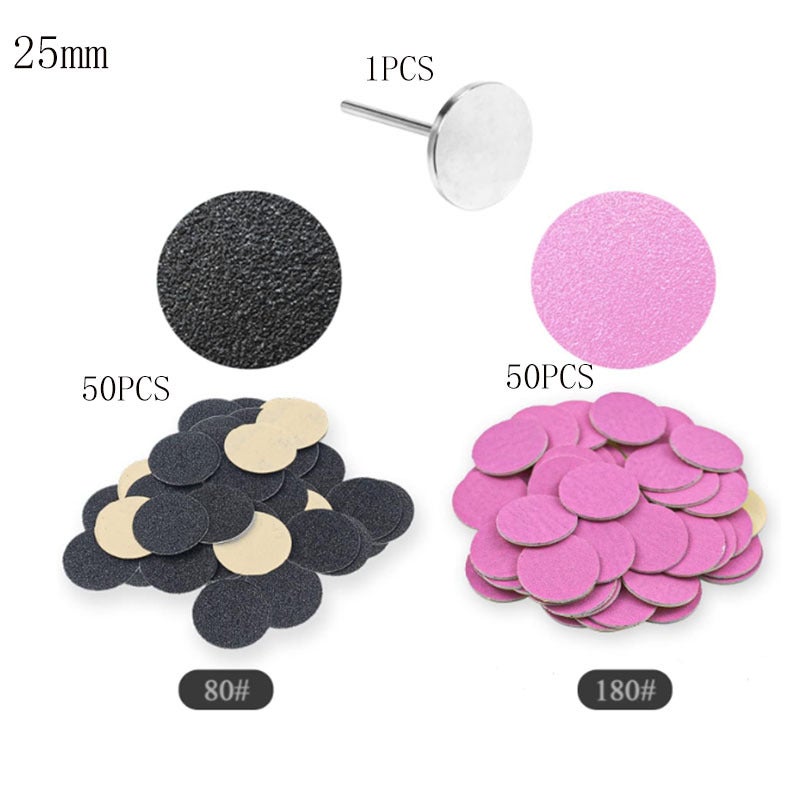 Direct Supply Of 50 Pieces Of Pedicure Sand Replacement Suit Nail Polish Dead Skin Calluses Replaceable Sand Suit - Image 5