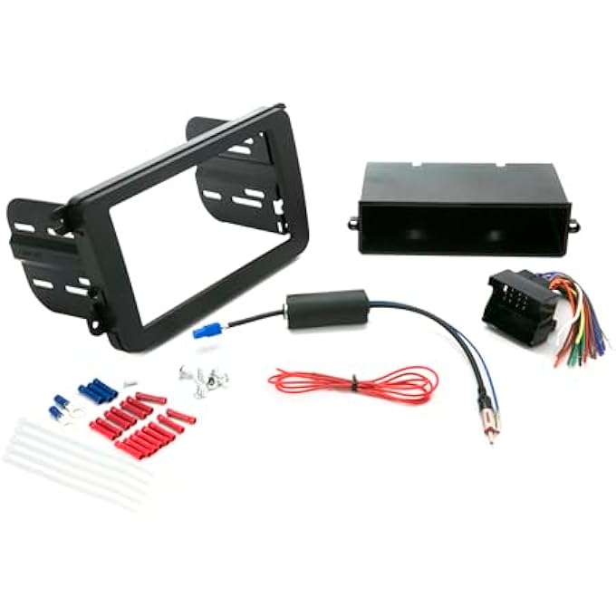 Scosche Install Centric Icvw6Bn Compatible With Select Volkswagen 200615 Double Din Complete Installation Solution WInterface For Installing An Aftermarket Stereo - Image 2