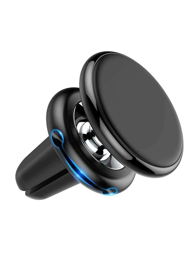 SYOSI Magnetic Phone Car Mount Holder 1 Pack - Car Air Vent Magnet Cell Phone Holder for Car Strong N52 Magnetic Car Phone Mount with 4 Pcs Metal Plate Compatible for iPhone 12 Pro 11 Samsung Google LG - Image 1