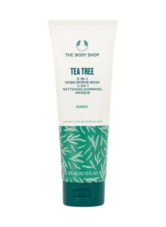 THE BODY SHOP Tea Tree 3-in-1 Wash, Scrub & Mask  - Image 1