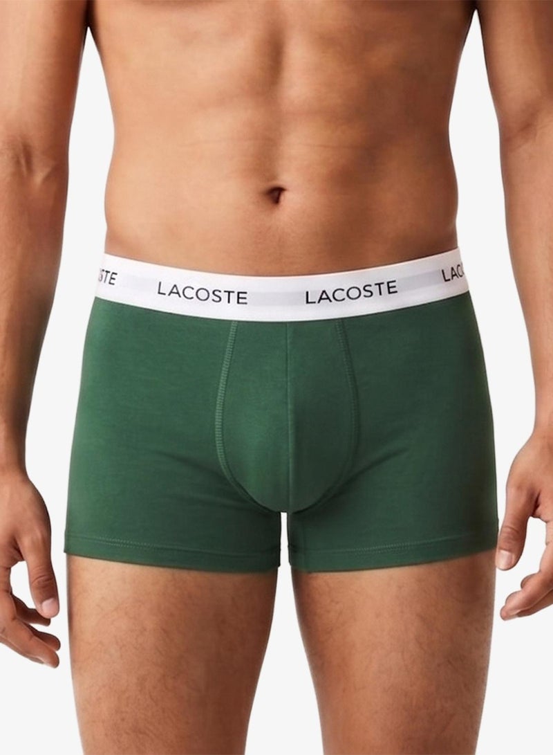 LACOSTE 3-Pack Stretch Cotton Trunks - Image 3