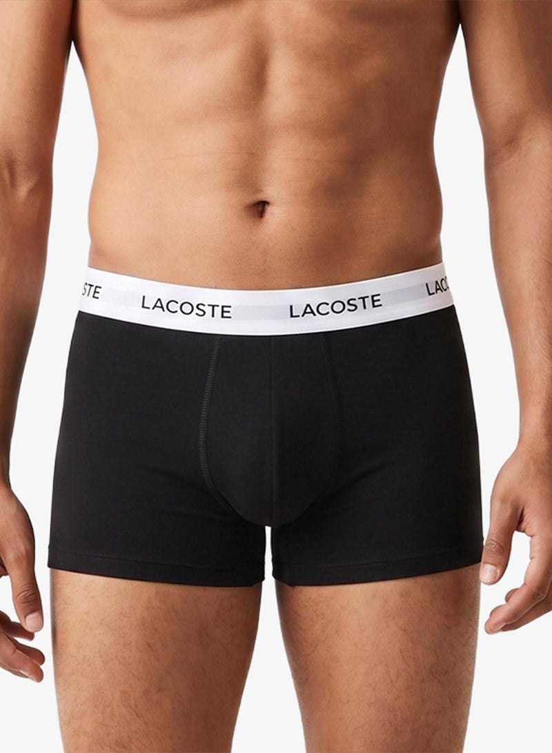 LACOSTE 3-Pack Stretch Cotton Trunks - Image 4