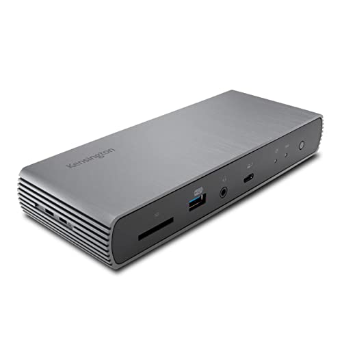 Kensington SD5780T Thunderbolt 4 Dual 4K Docking Station with up to 100W Power Delivery SD Card Reader HDMI Thunderbolt 4 Ports for Windows and MacBooks K33040NA - Image 1