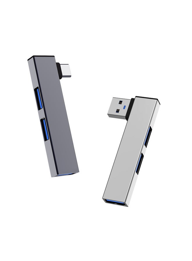 محول USB 3.0 مباشر، موزع محطة إرساء، محول Type-C، موزع زاوية، موزع توسيع محطة إرساء - Image 5