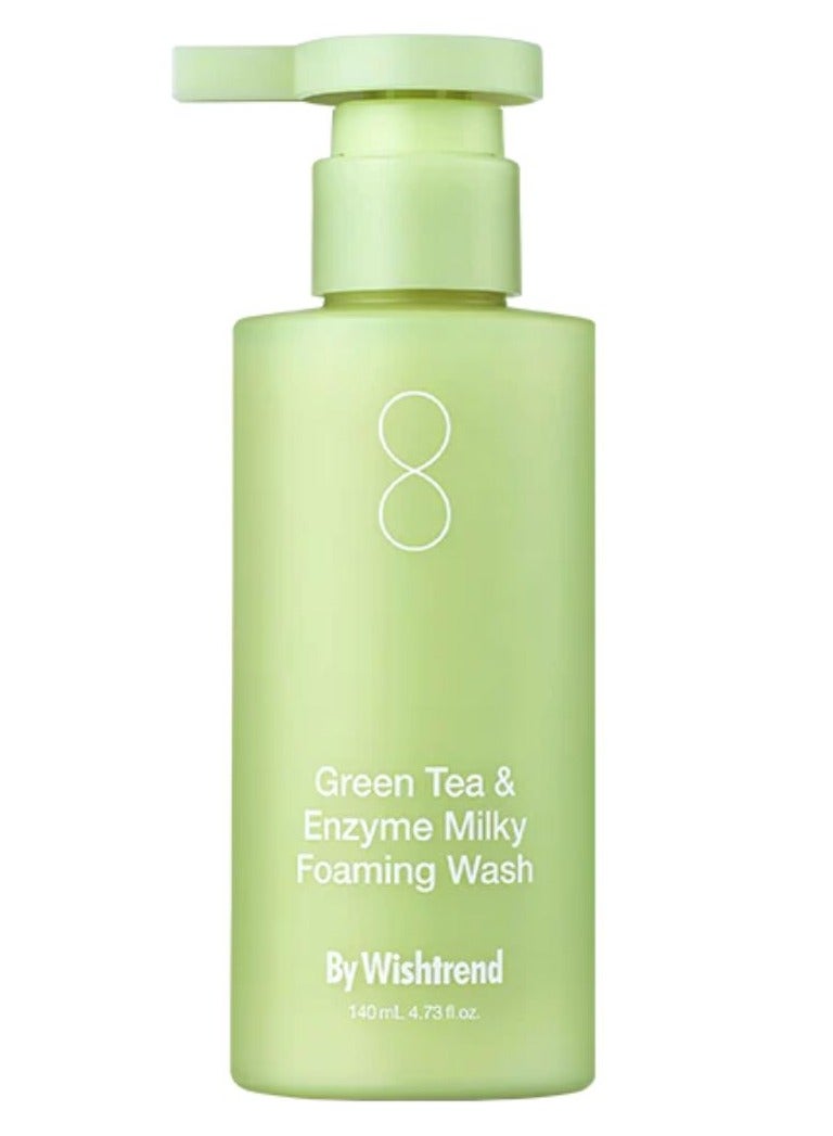 باي ويشترند غسول رغوي حليبي مرطب من ويشترند بالشاي الأخضر والإنزيمات 140 مل - Image 1