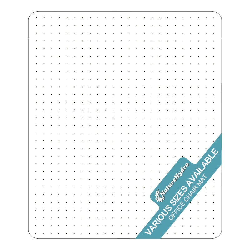 Naturehydro Clear Chair Mat for Flat to Low Pile Carpets 53 x 45 009 Thick Computer Desk Chair Mat for Carpeted Floors BPA and Phthalates Free Rectangle