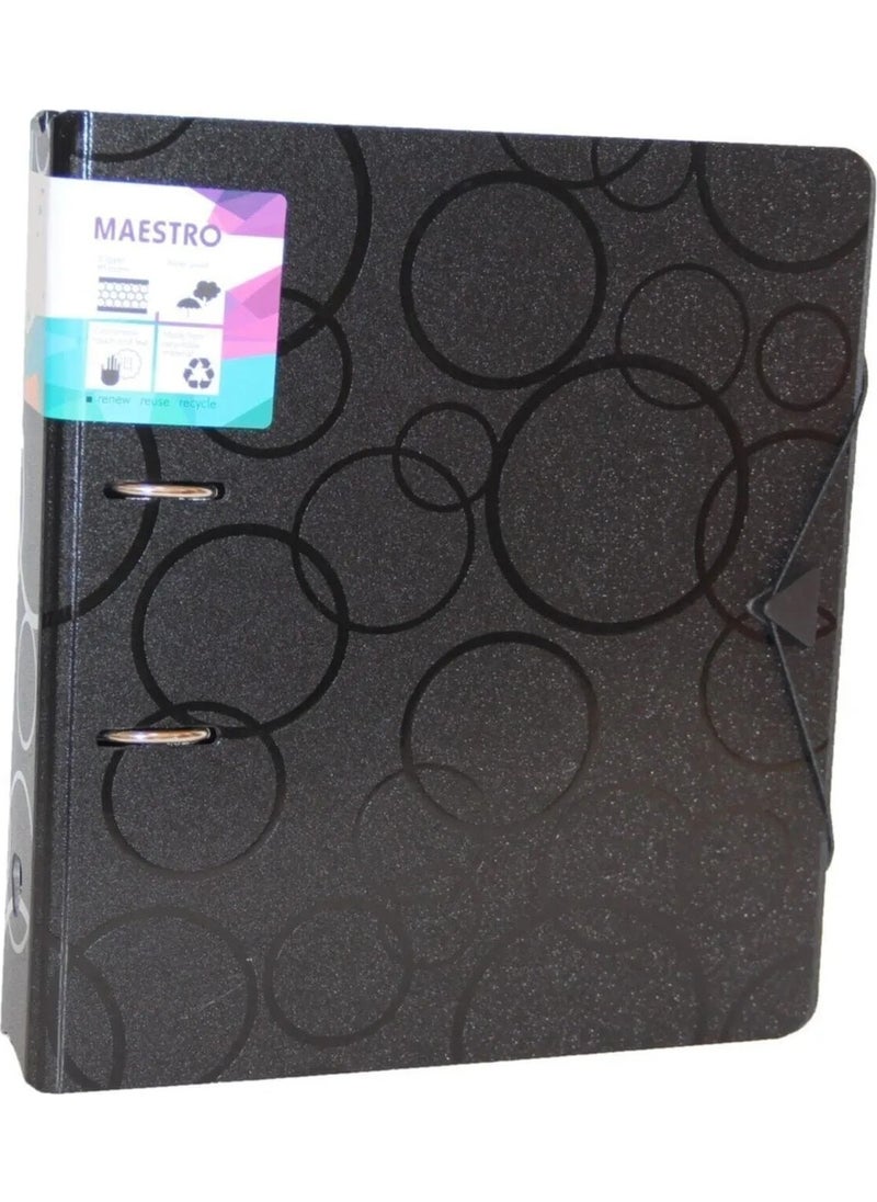 Maestro 15 Pieces Neon Colors Super Luxury Folder (3 Pieces for Each Color)  - Image 2