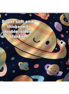 General Baby and children's cartoon flannel thin blanket (warm and comfortable, suitable for sleep, game use) 70cm*100cm - 525  - Image 2