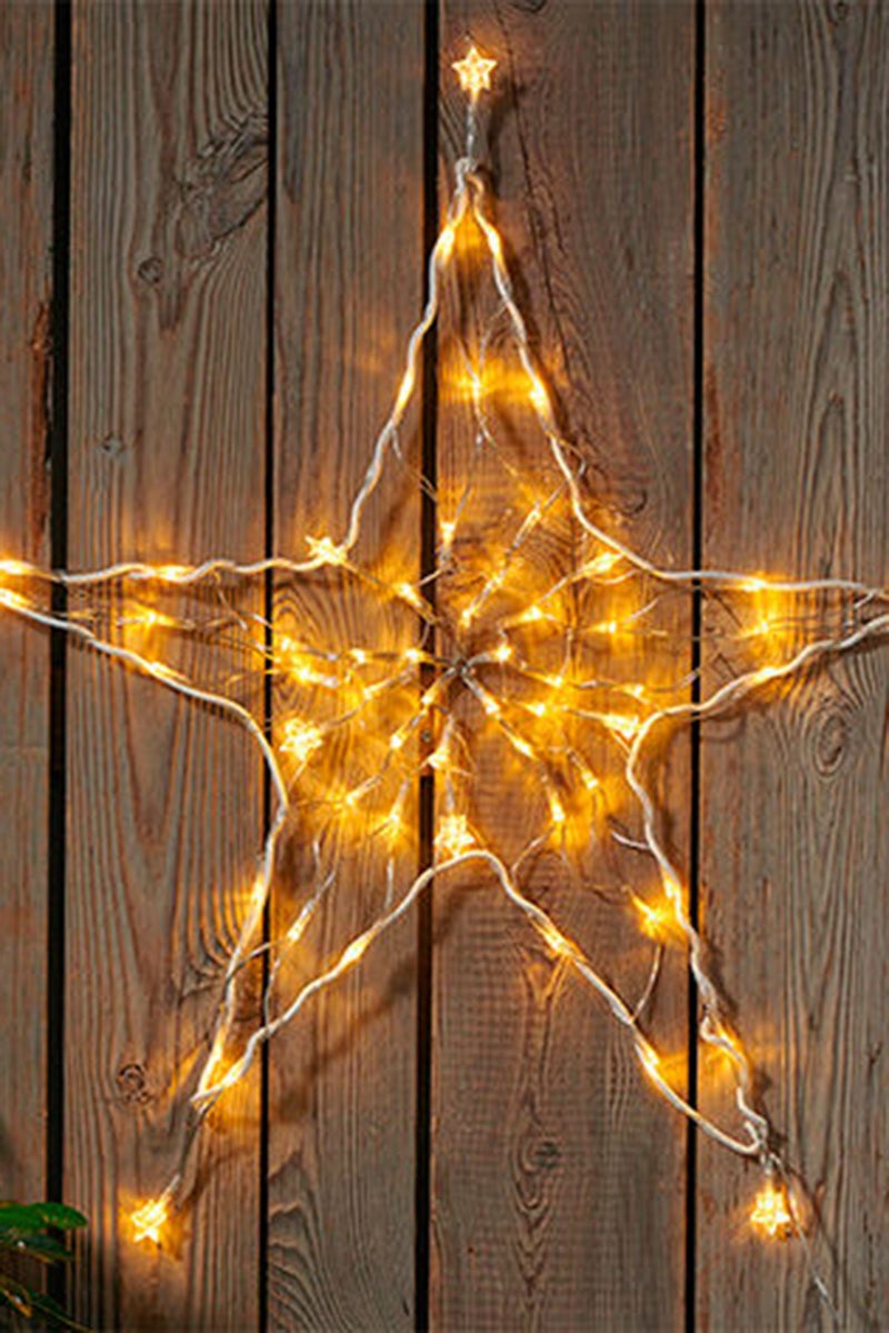 Tchibo LED Silhouette Star Lights, White  - Image 1