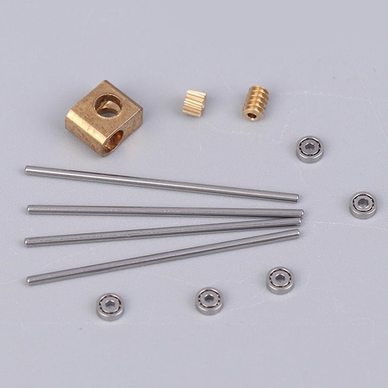 Worm Gear Accurate Metal Degree Transmission Box Compact Lightweight Sturdy 12 Times Reduction Mechanism Gearbox Parts Suitable for, Style B - Image 4