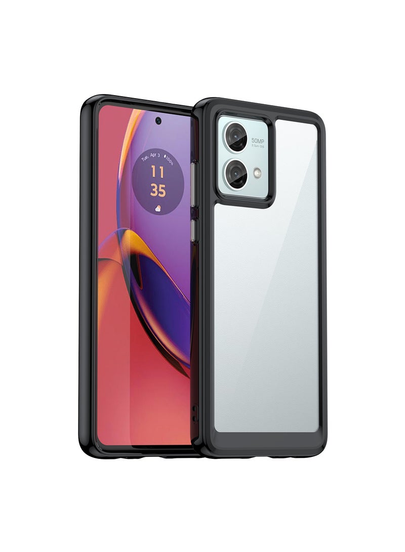 يوارب كينج حالة هاتف حماية ضد الصدمات لموتورولا موتو G84 5G أسود - Image 1