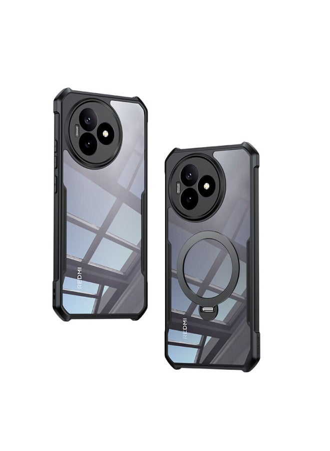 Xundd 360° Rotatable Stand Case For Redmi K80 Supreme Edition, Xiaomi Redmi K80 Supreme Airbag Shockproof Transparent Full-cover Lens Protection Case - Image 5