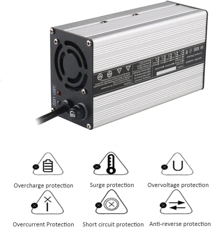 ZCBYBT 900W Aluminum Case Battery Charger - Image 4