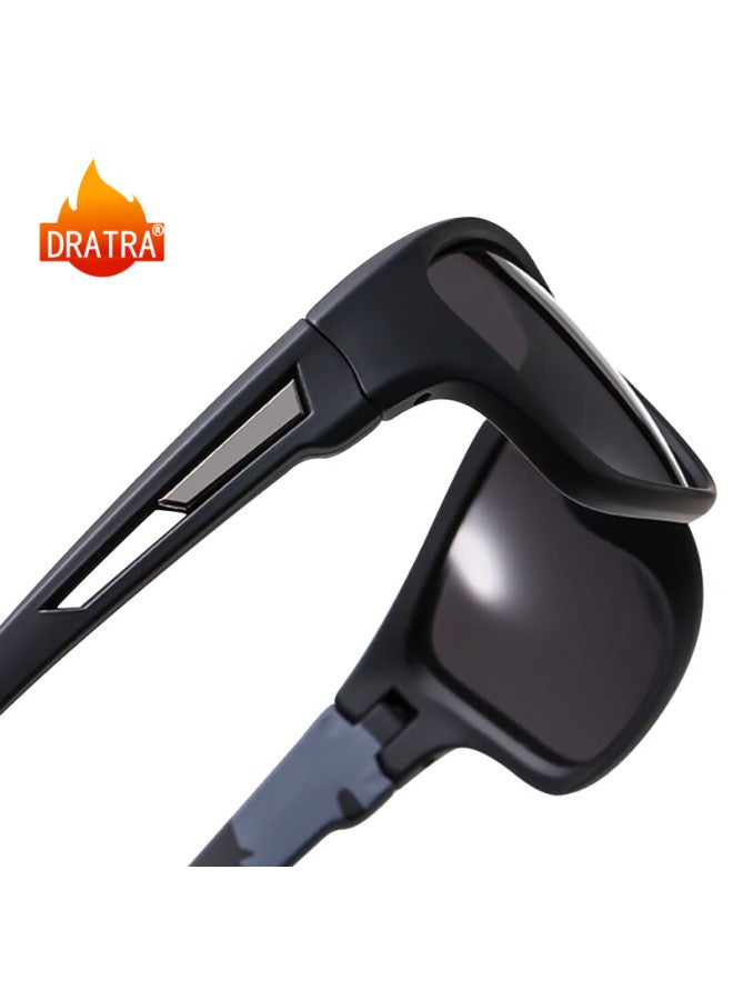Dratra Sungl For Men, High-definition Polarized Driving Gl, Cycling Gl, Fishing Sungl, Driving Sun Protection Gl - Image 2