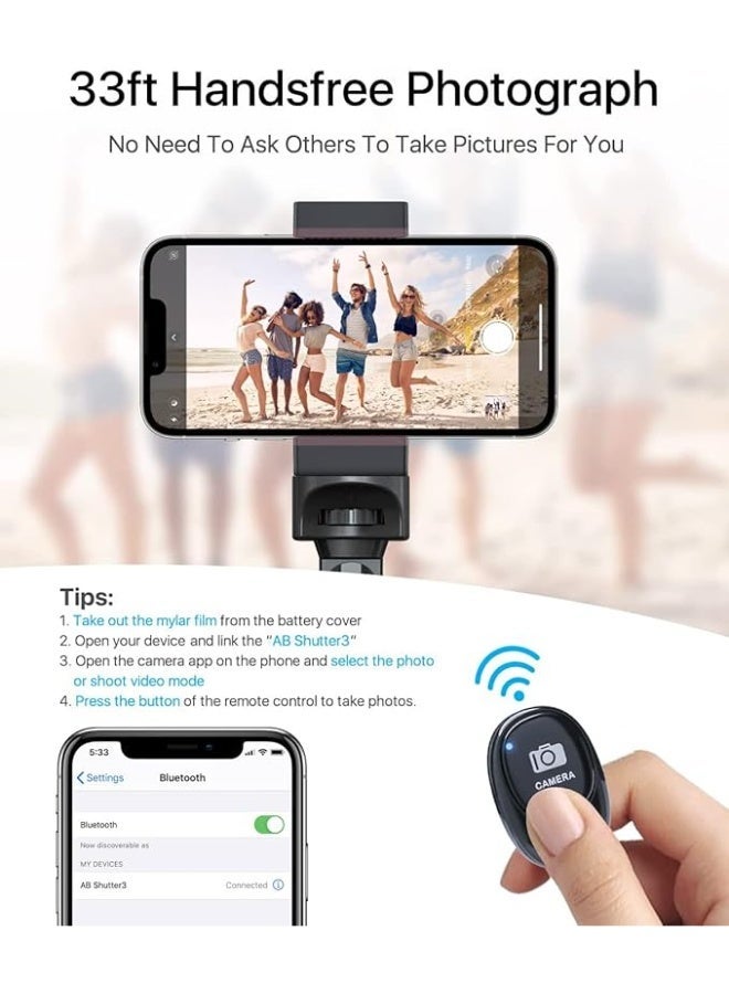 آيفون ثلاثي - 66 " [مستقر وطويل] آيفون ثلاثي الوقوف مع البعيد ، ثلاثي لآيفون متوافق مع آيفون 16 15 برو ماكس 14 13 زائد ، سامسونج S22 / الكاميرا / GoPro / تسجيل الفيديو - Image 3