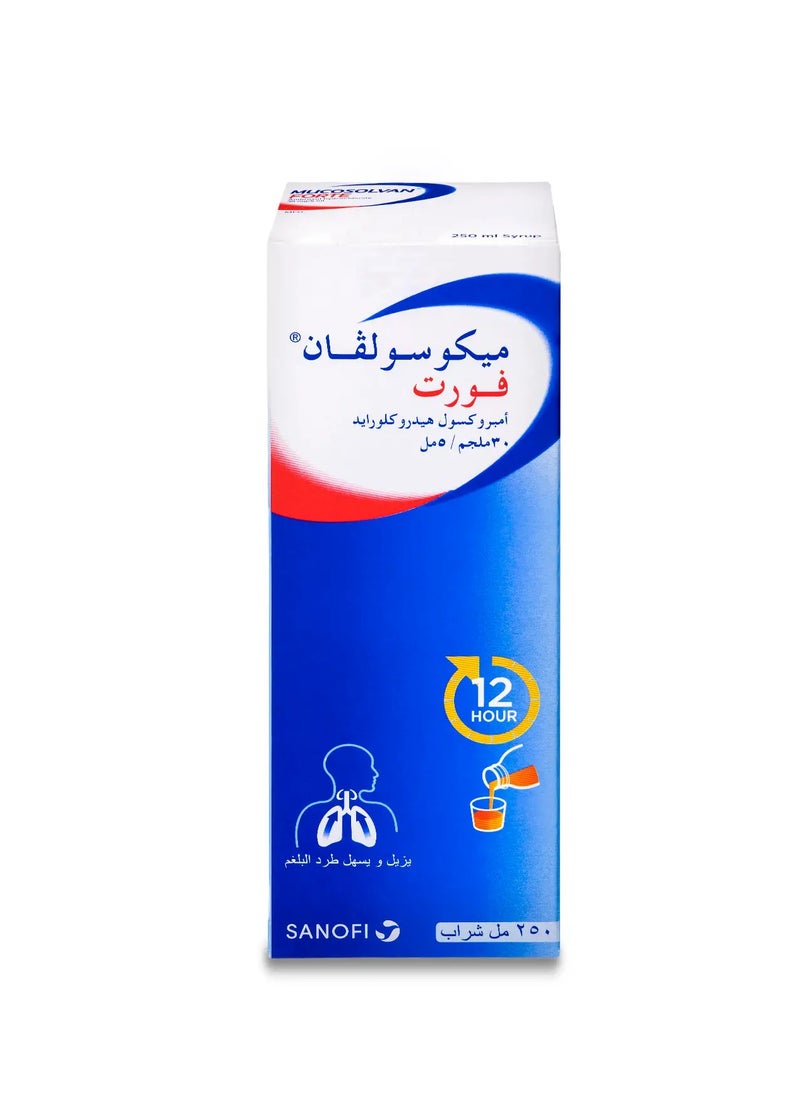 MUCOSOLVAN - Mucosolvan Forte 30 mg syrup 250 ml - Image 1