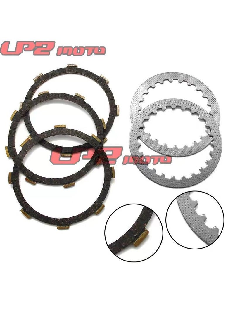 Generic Suitable for Yamaha YSR80A/B/D YZ50H DT50LC clutch wood sheet steel friction plate  - Image 2