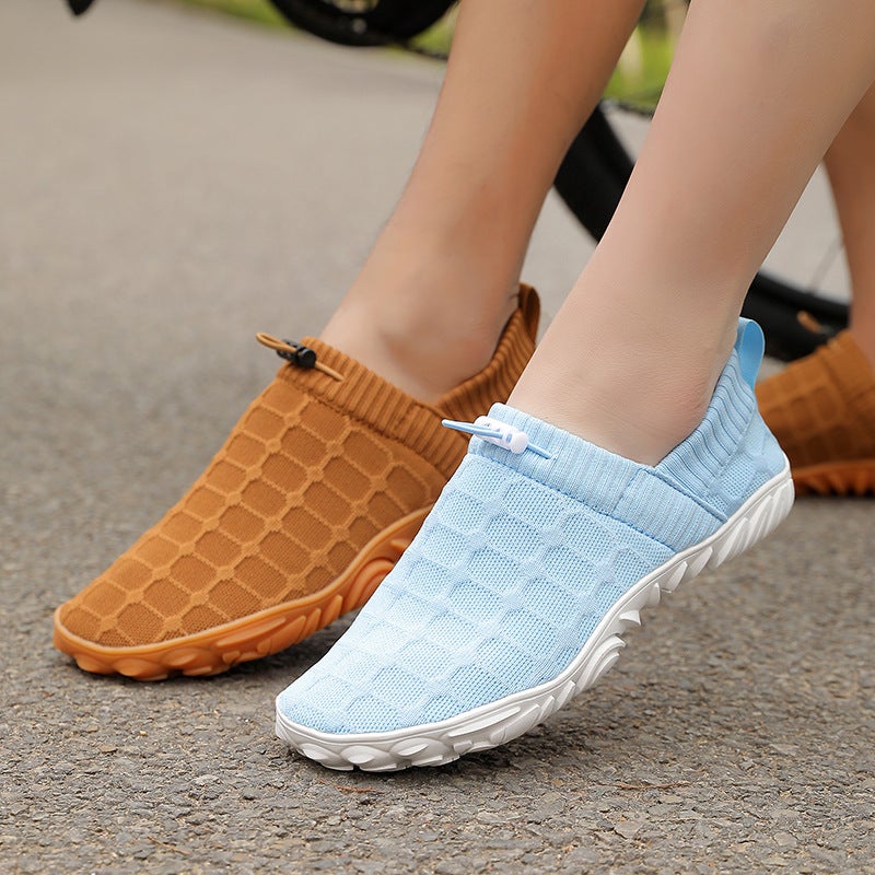 New Outdoor Men''s and Women''s Multi-Color Versatile Barefoot Breathable Fly-Knit Sports Shoes for Hiking, Daily Walking and Morning Exercise Shoes - Image 5
