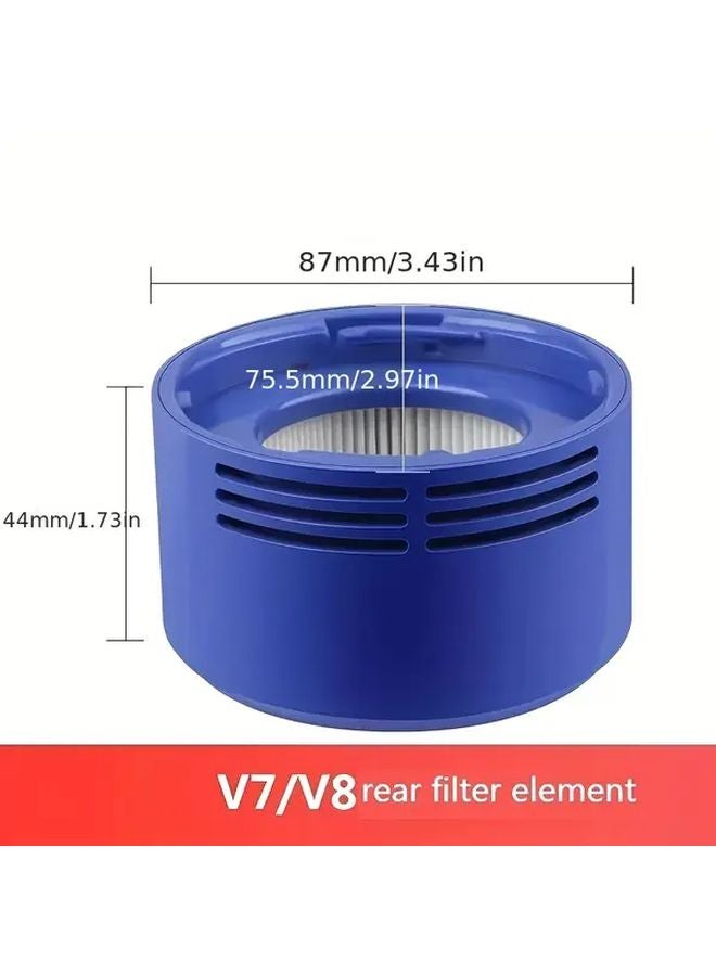 Vacuum Filter Replacement Kit 2 Pre Filters 2 Post Filters 1 Gooseneck Brush - Image 3