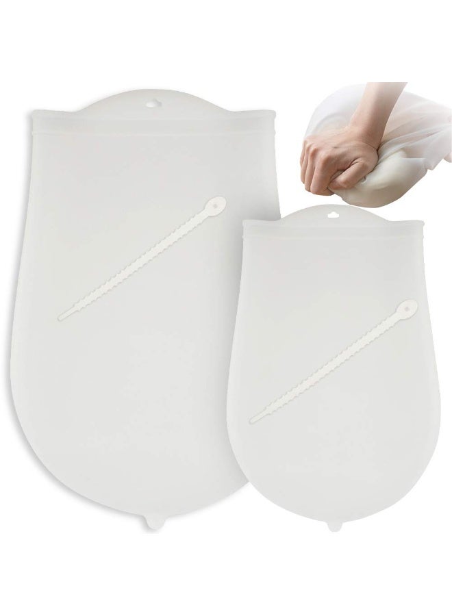 HuiYouHui Kneading Bag, Silicone Kneading Dough Bag,Food Grade Material,Versatile Dough Mixer for Bread, Pastry, Pizza & Tortilla,Flour-mixing Bag Preservation Bag,Cooking Tool - Image 1