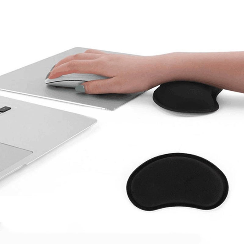 Memory Foam Mouse Wrist Rest and Keyboard Pad 3PCS Set Non Slip Ergonomic Office Desk Accessory - Image 5