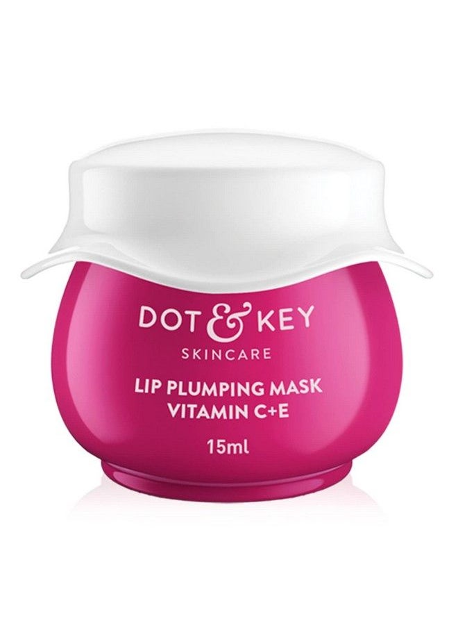Dot & Key - Lip Plumping Mask Vitamin C + E (Wild Berries & Pomegranate) 15Ml - Image 1