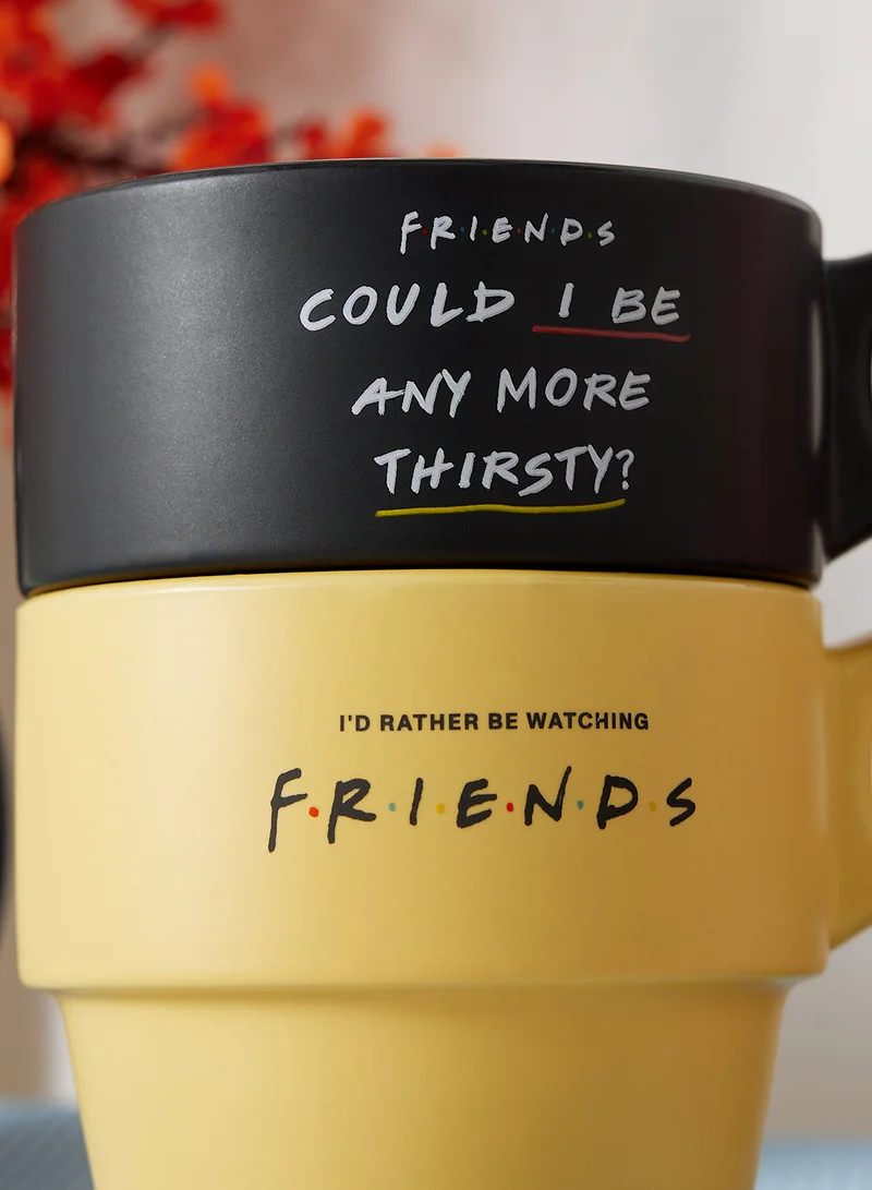 تايبو Space Collab Stacked Mugs Lcn Wb Friends