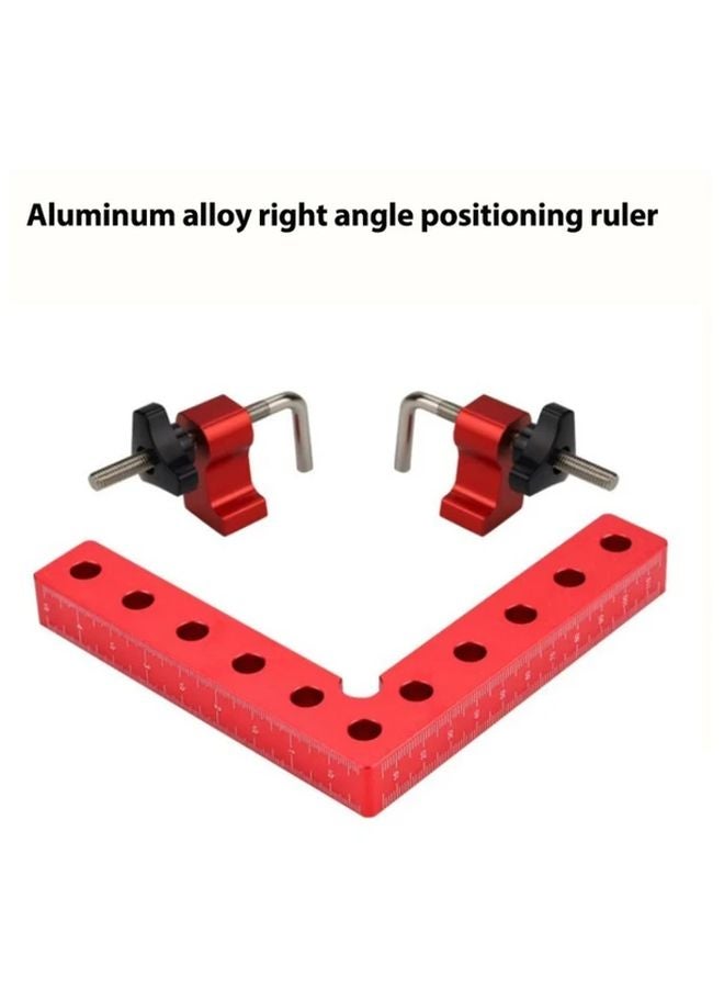 4.7 Inch 90 Degree Woodworking Clamps Aluminum Alloy Corner Clamp Positioning Squares - Image 2