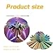 ULTHOOL Gear Ball 3D Printed Spin Ball Cube Fidget Toys Gear Sphere Fidget Toy GearSphere Desk Toy Stress Fidget Balls Fidgets Spinners for Adults Kids Anxiety Relaxing Laser Purple Blue 31 Inch - Image 4