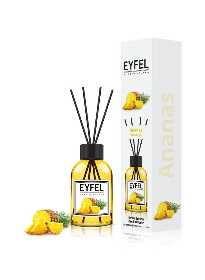 EYFEL Eyfel Ananas Reed Diffuser Yellow 120ml  - Image 1