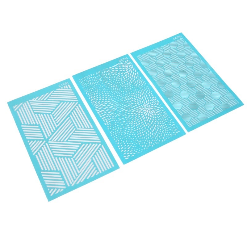 Silk Screen Stencils: 1pc Polyester Material - Reusable, Multi-Surface Compatible Polymer Clay Stencils for DIY Craft Enthusiasts, T Shirt & Canvas Decorators - Image 4