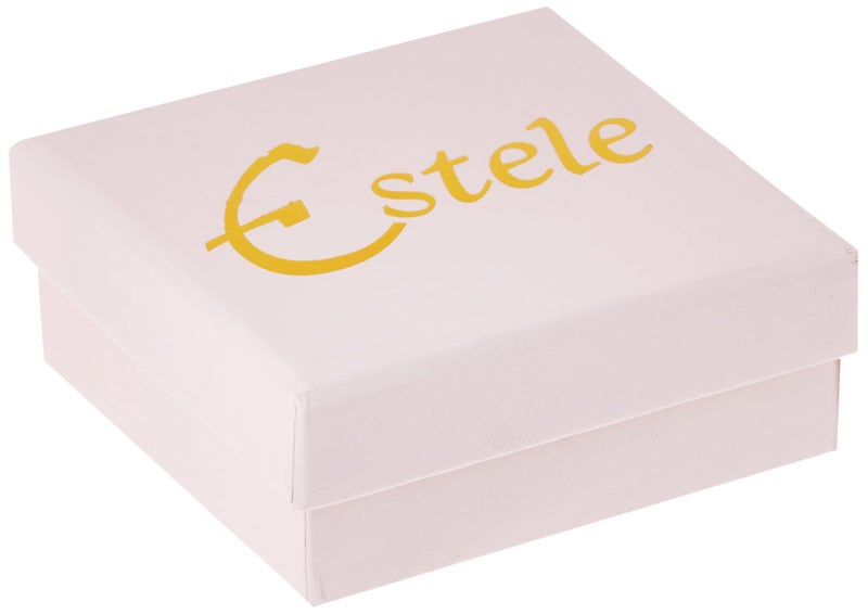 Estele 24kt Gold Plated Dwindling Glory Bracelet and Earring Set with Austrian Crystals for Women - Image 4
