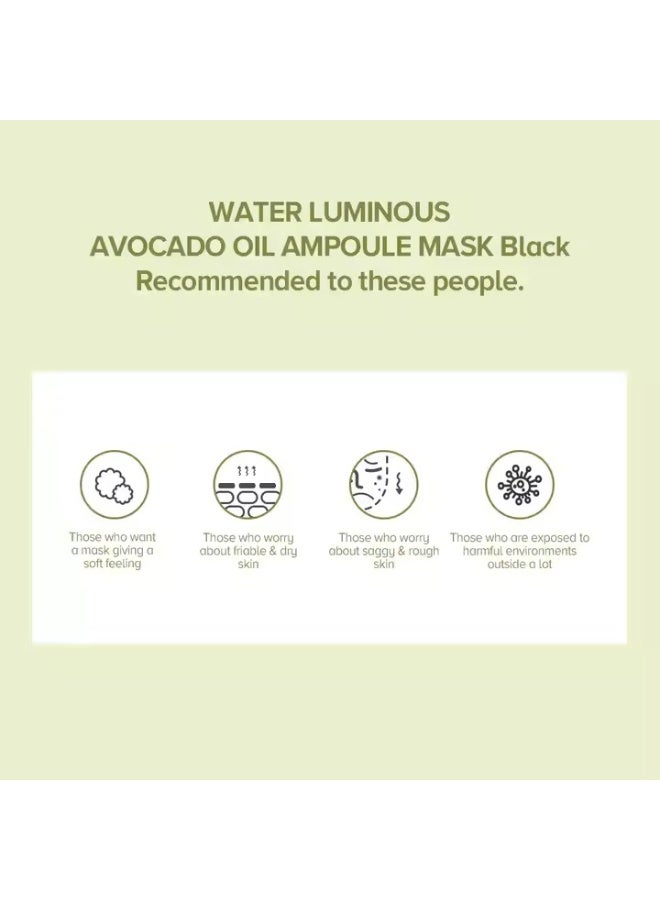 JMsolution Water Luminous Avocado Oil Ampoule Mask - Image 5