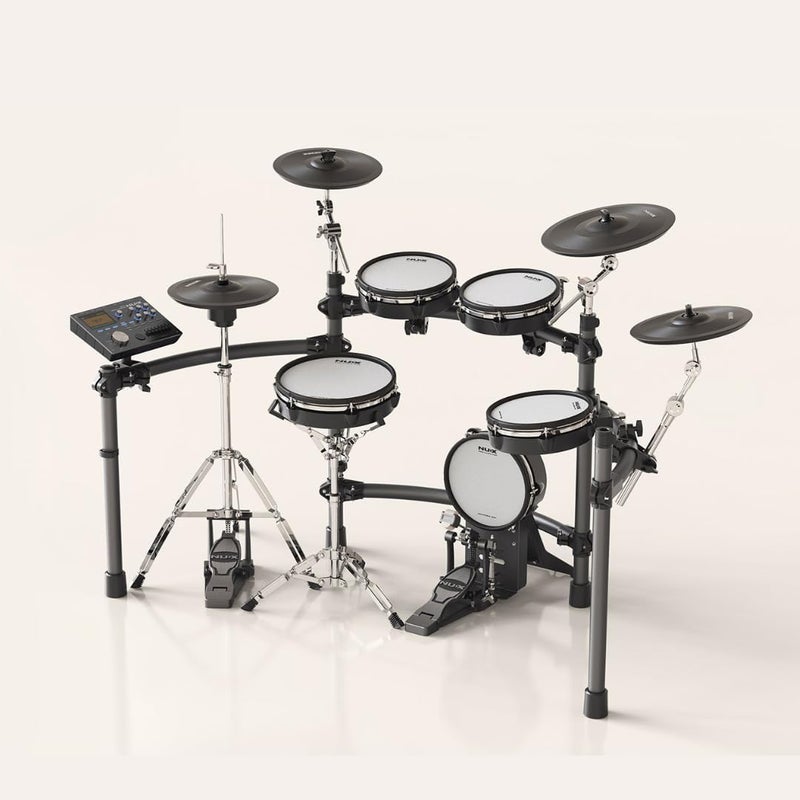 NUX طقم الطبول الإلكتروني NUX DM-8 مع رؤوس شبكية كاملة - Image 1