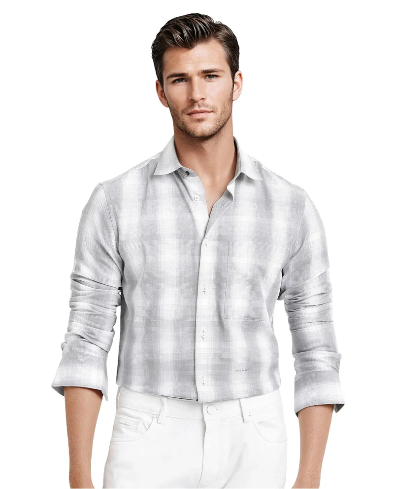 Rare Rabbit Men's Cotton Check Shirt