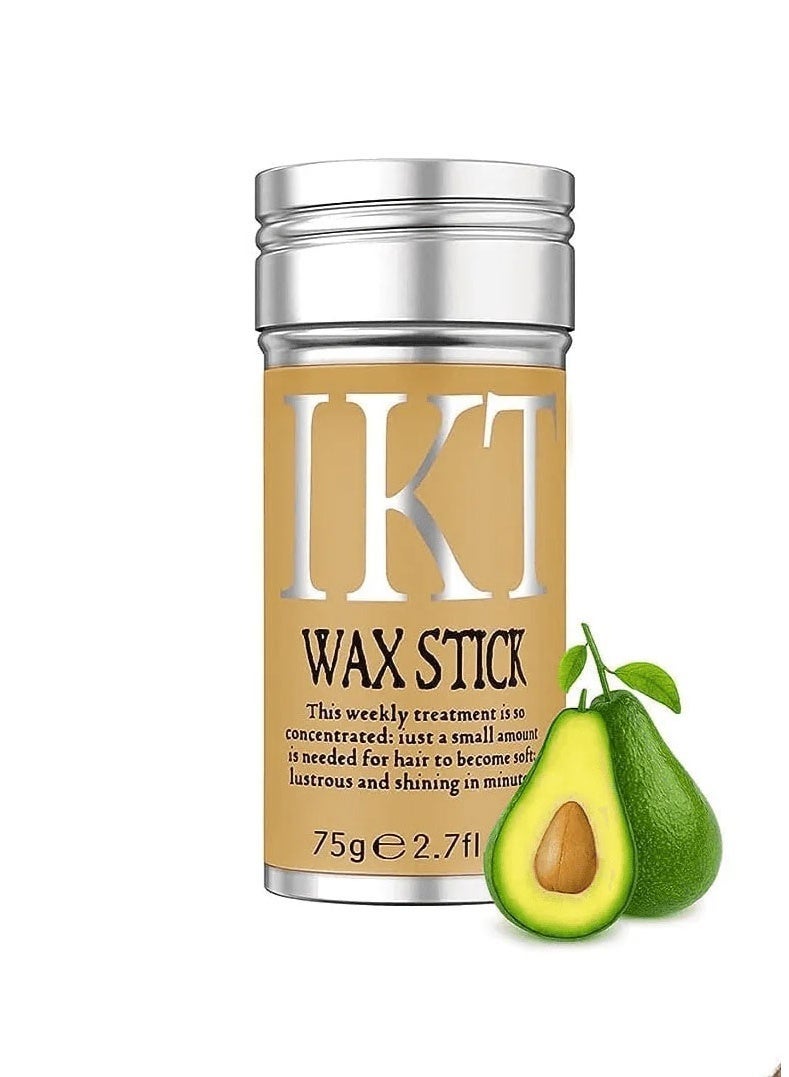 IKT 100% Original Hair Styling Wax Stick for Smooth Wigs, Non-Greasy Styling Solution for Flyaways, Edges, and Frizz - 75g e 2.7 fl.oz - Image 1