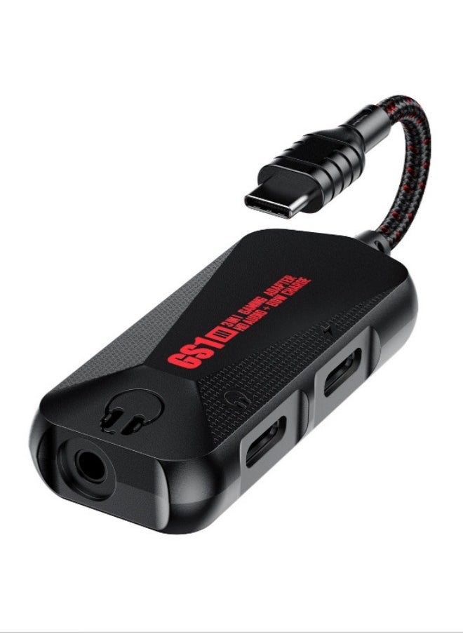 Plextone Mobile phone charging game sound card New USB fast charging 60w three-in-one gaming phone sound card  - Image 1
