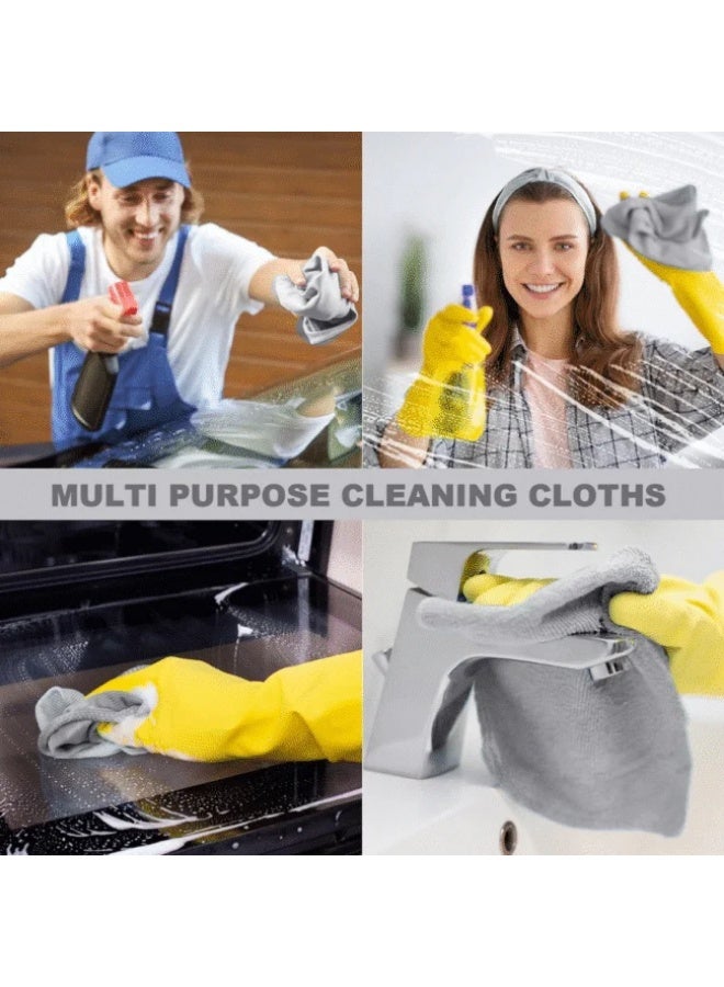 منترا فوطة تنظيف مايكروفايبر من مينترا 40 × 40 سم – لون رمادي - Image 4