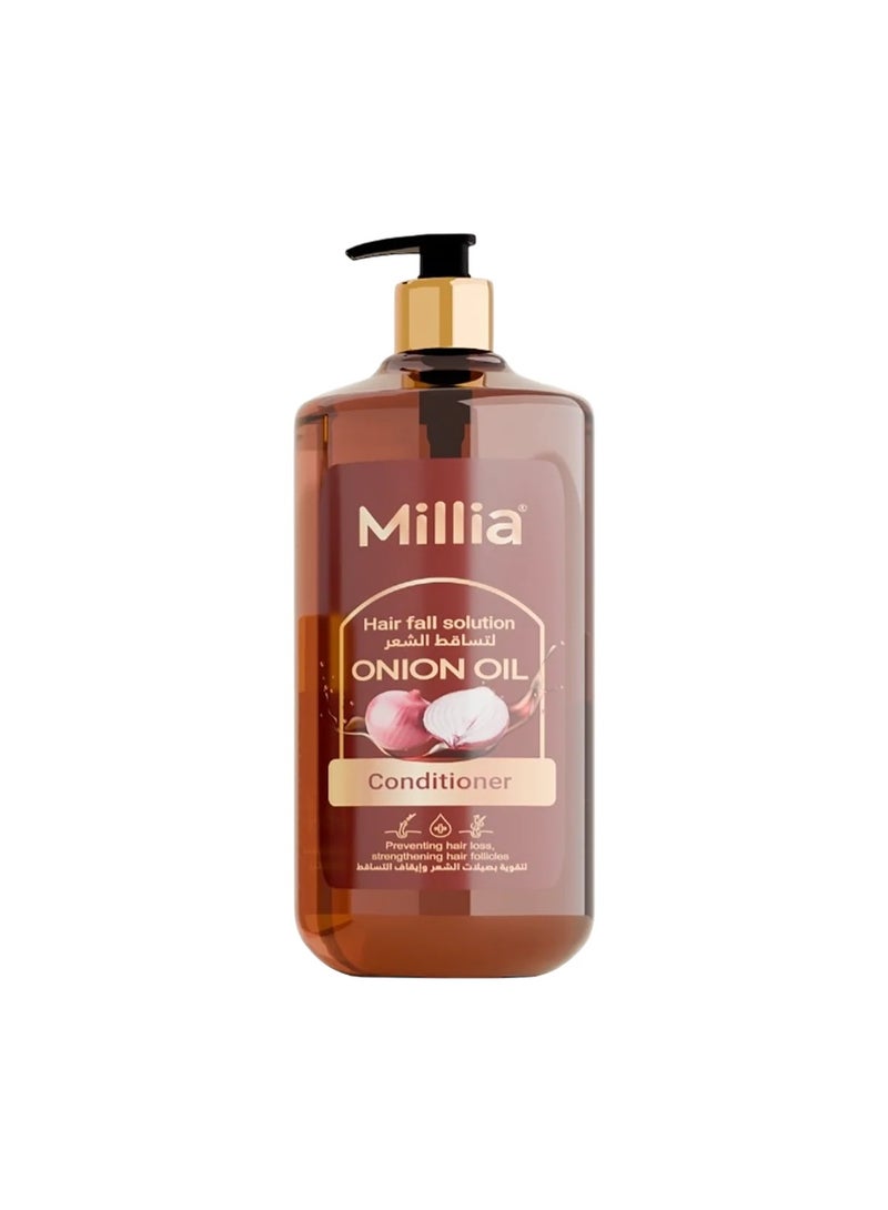 Millia Onion Oil Hair Care Set ( Shampoo, Conditioner, Hair Mask and Hair Serum ) Anti Hair Fall Set - Image 3