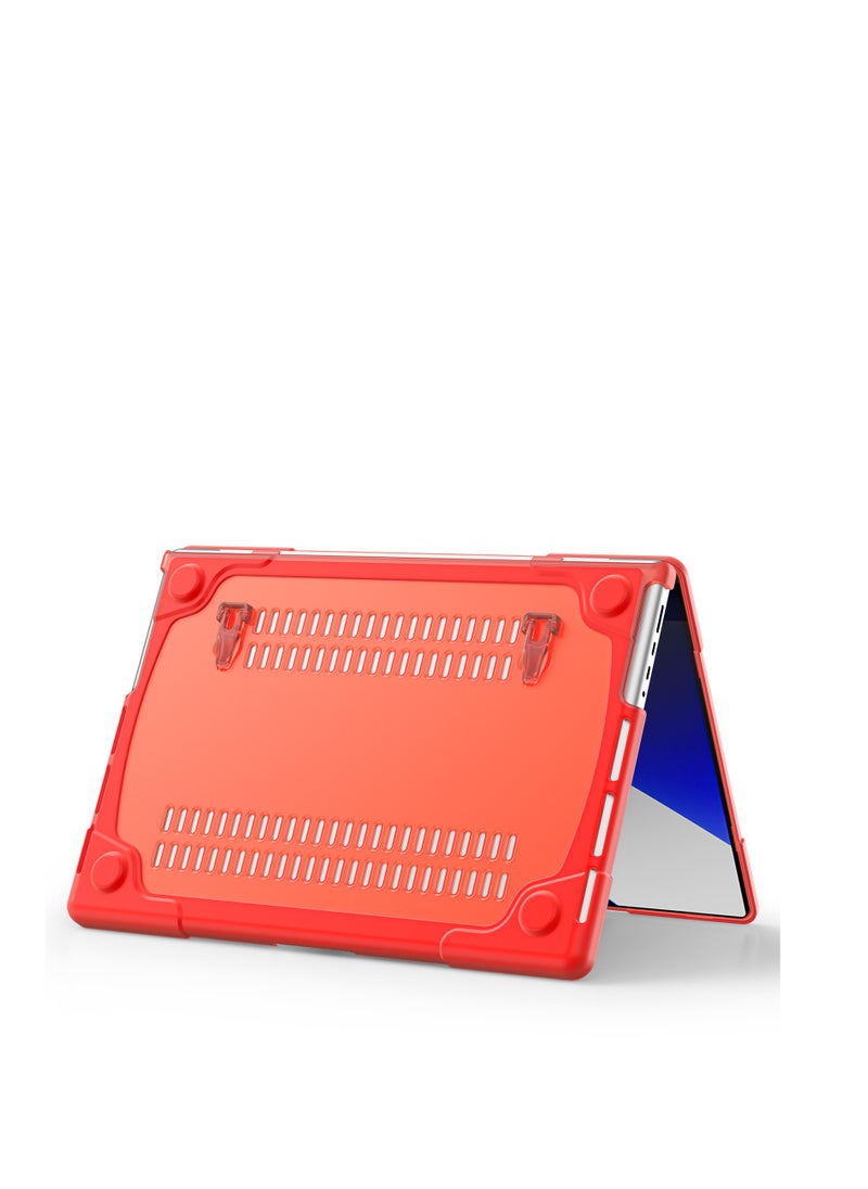 GULFLINK GULFLINK Hard Shell Case Cover with Kickstand Shockproof Function for MacBook pro 16.2 inch 2021  - Image 2