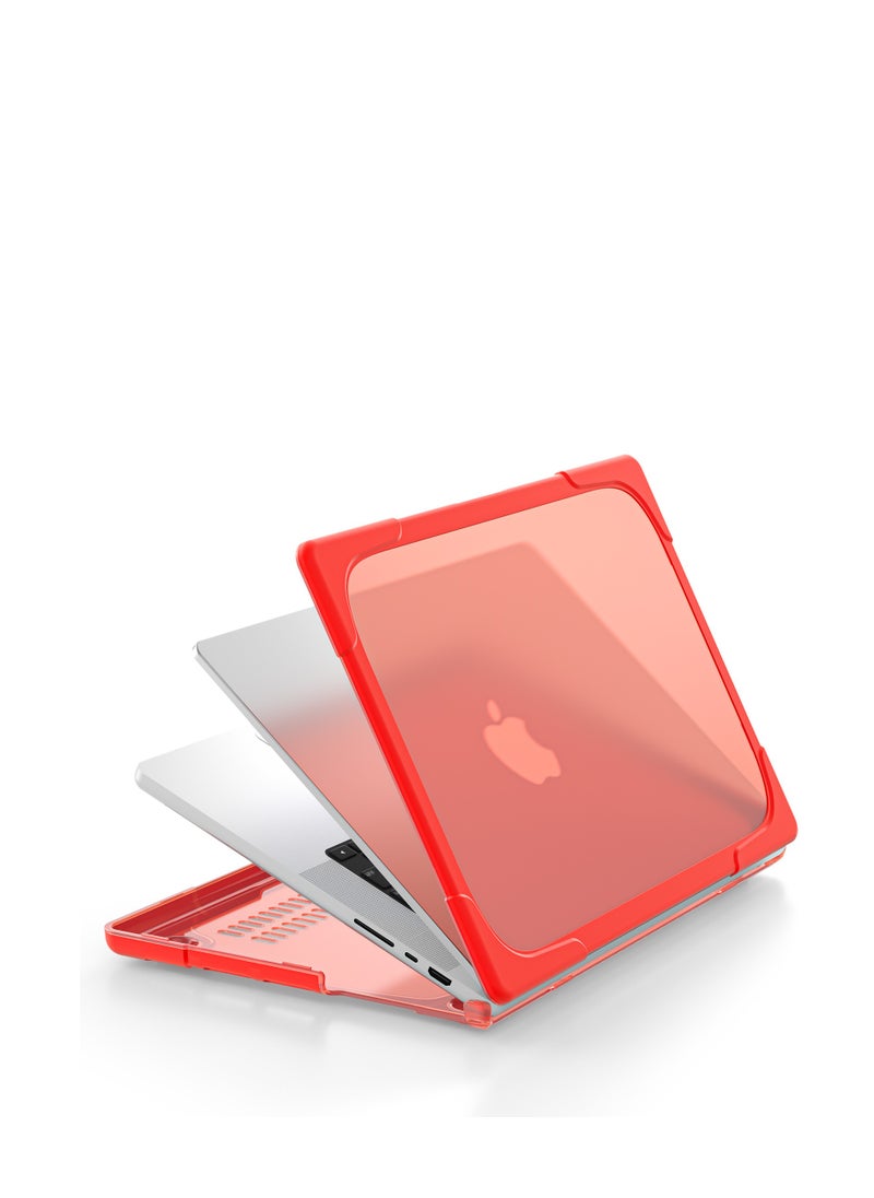 GULFLINK GULFLINK Hard Shell Case Cover with Kickstand Shockproof Function for MacBook pro 16.2 inch 2021  - Image 1