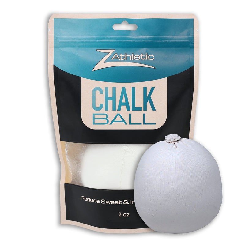 Z-Athletic Z Athletic Gym Chalk Ball for Rock Climbing, Gymnastics, and Weightlifting, 2oz Chalk Ball - Image 1