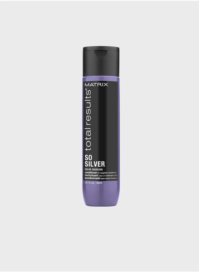 MATRIX Matrix So Silver Conditioner For Blonde and Silver Hair Hair 300ml