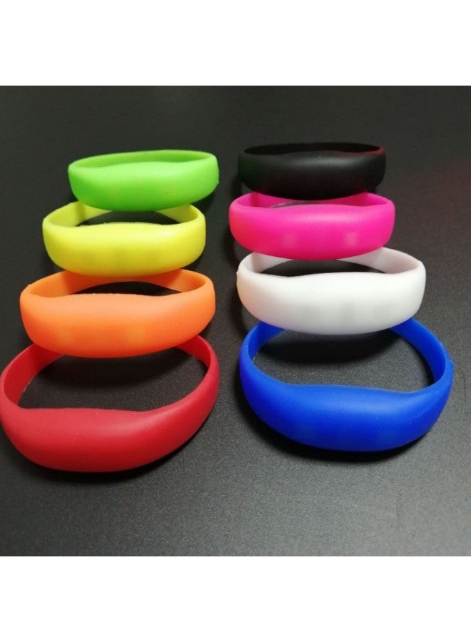 Concert Bar Atmosphere Remote Control Luminous Bracelet Enterprise Annual Meeting Lottery Voice Control Led Aid Luminous Bracelet-Color:Button Type Yellow  - Image 4