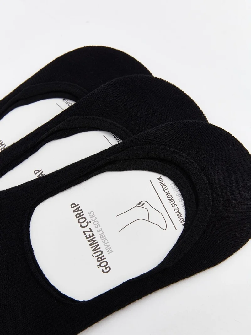 LC WAIKIKI Lcw Accessories Men's Ballerina Socks 3-Pack